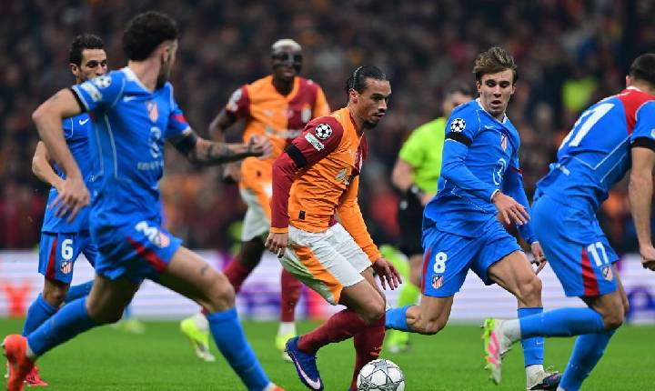 Galatasaray e Atlético de Madrid empatam pela Champions League