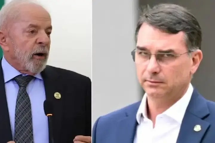 Segundo pesquisa, Flávio Bolsonaro tem 42%, e Lula, 40% em cenário de 2º turno para 2026