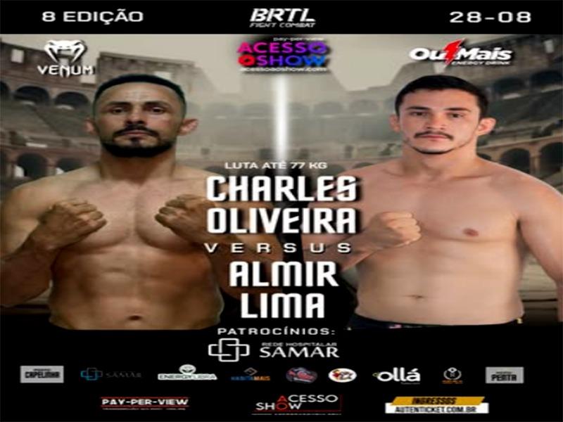 BRTL Fight Combat retorna a Porto Velho com duelo de grandes nomes