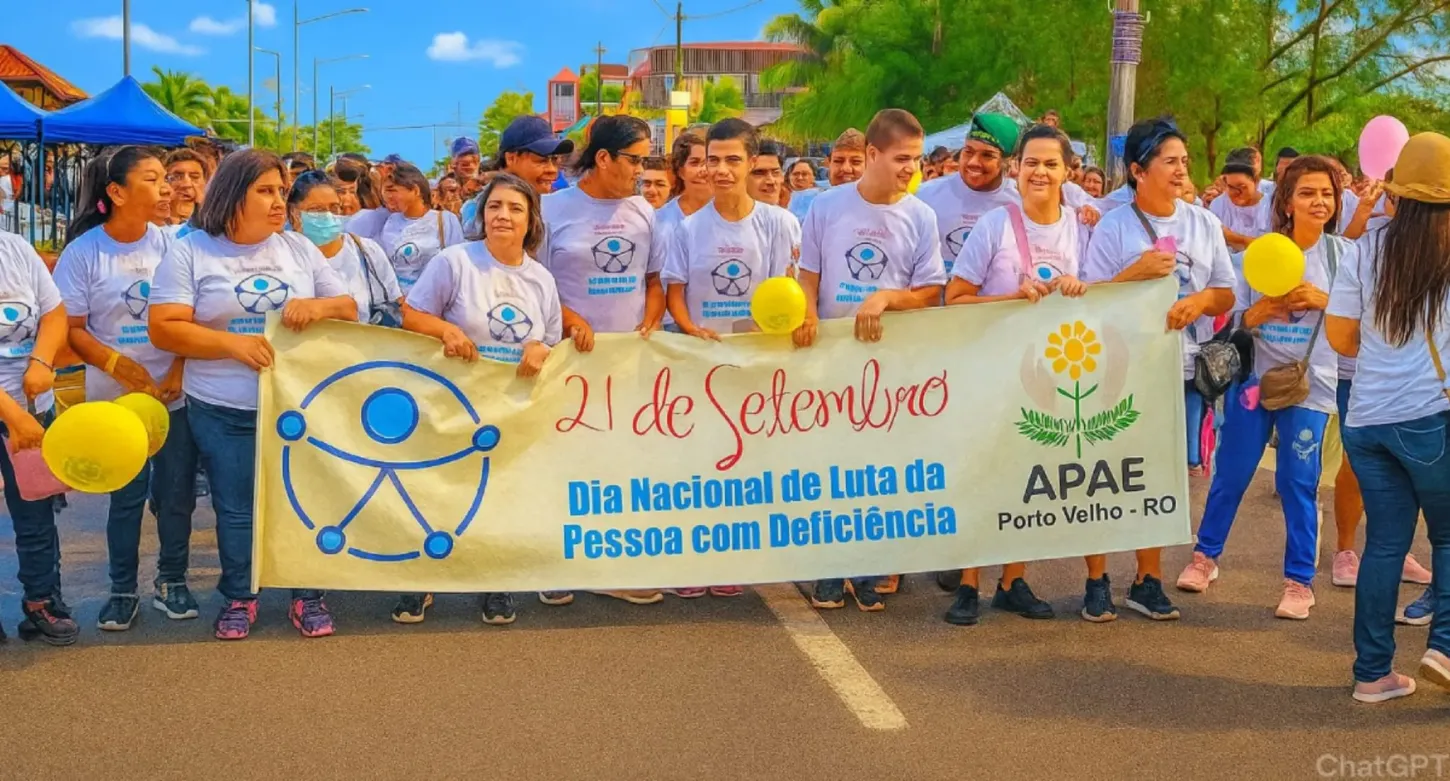 Caminhada celebra Dia da Luta da Pessoa com Deficiência em Porto Velho