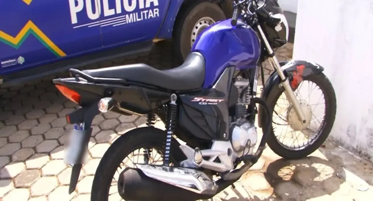 Dupla é presa em Ji-Paraná após furtar moto e cometer assalto