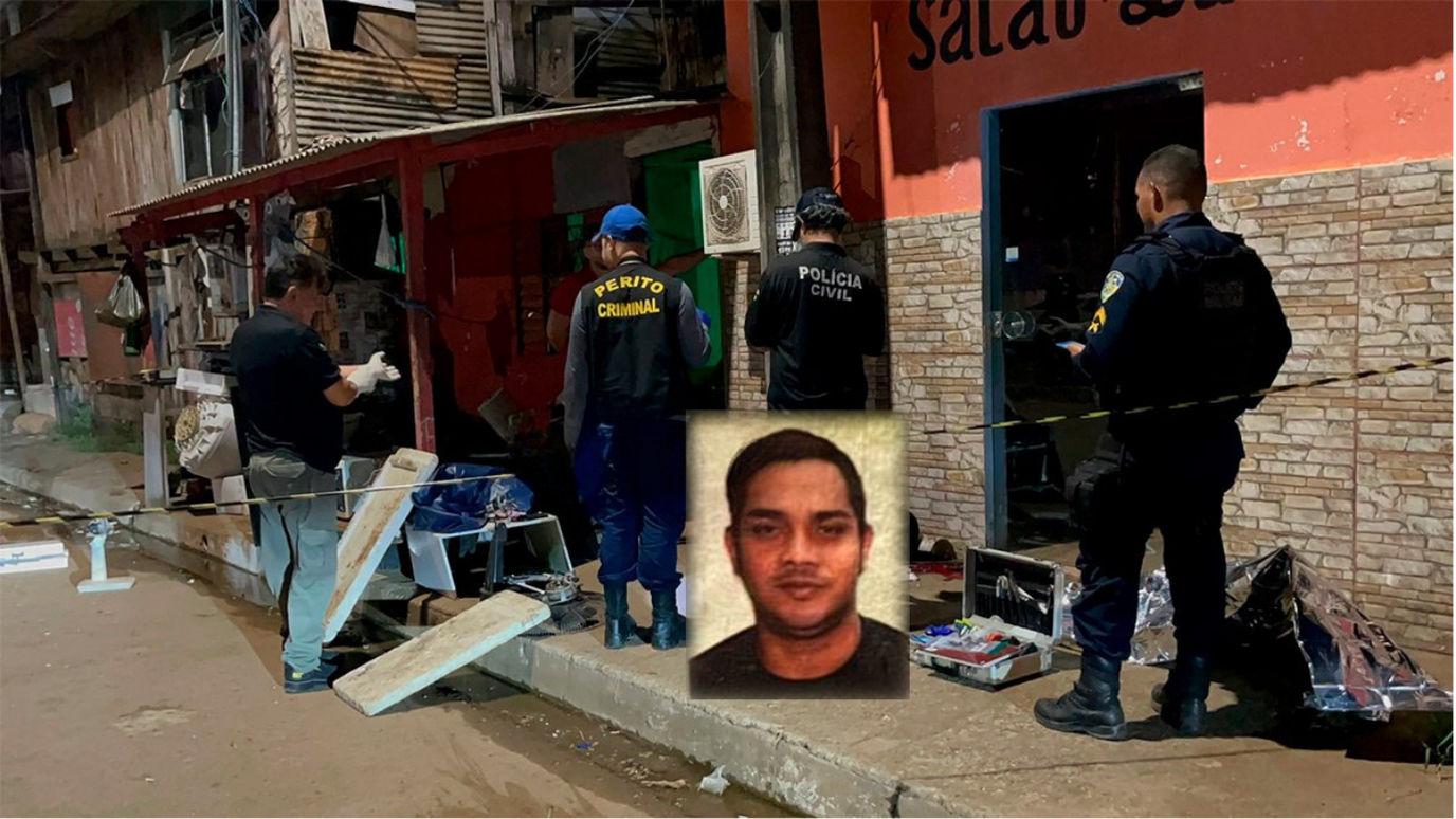 Homem é morto a tiros no centro de Porto Velho