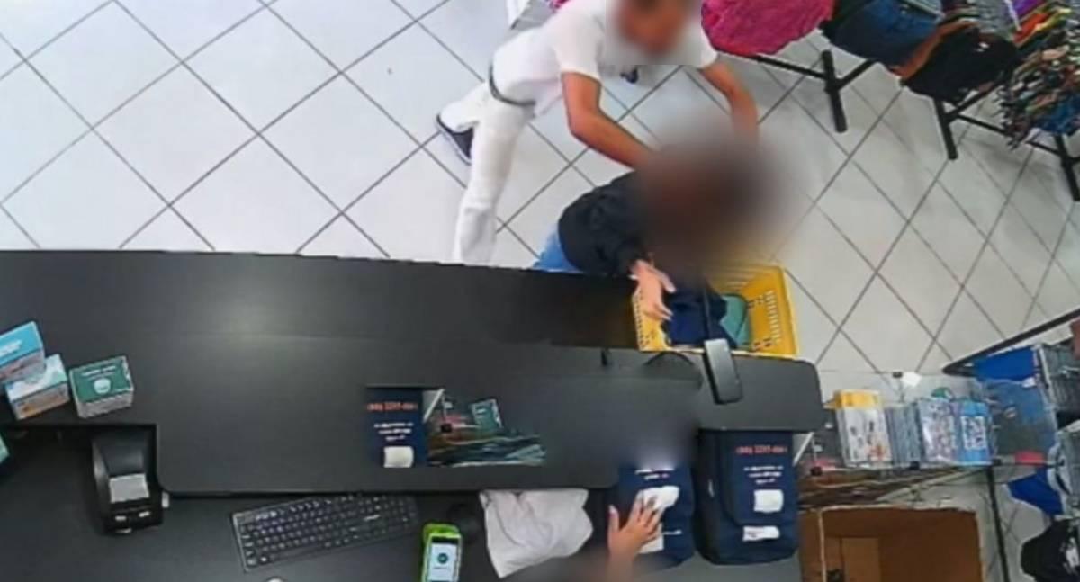 Homem é preso após agredir jovem dentro de loja de roupas em Vilhena