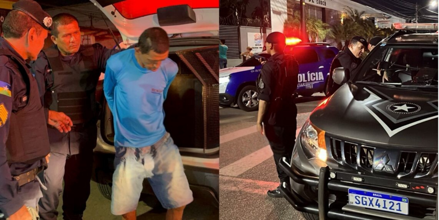 Homem é preso após tentativa de roubo em empresa no centro de Porto Velho