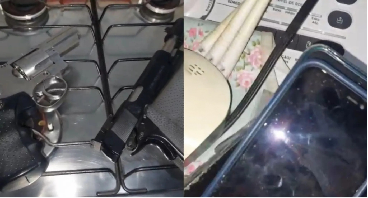 Homem é preso com drogas e simulacros de arma na zona Leste de Porto Velho