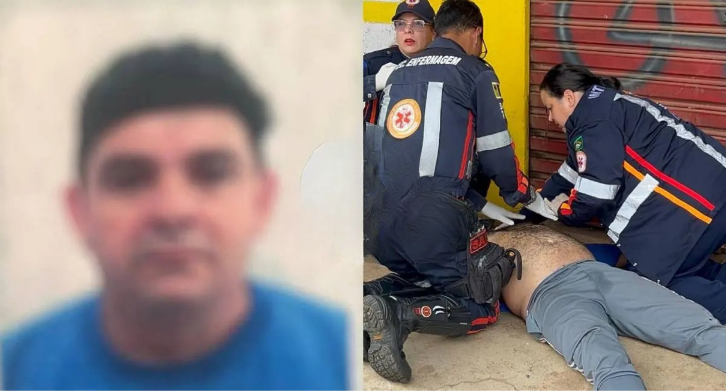 Motociclista de 47 anos morre após mal súbito e colisão em Porto Velho