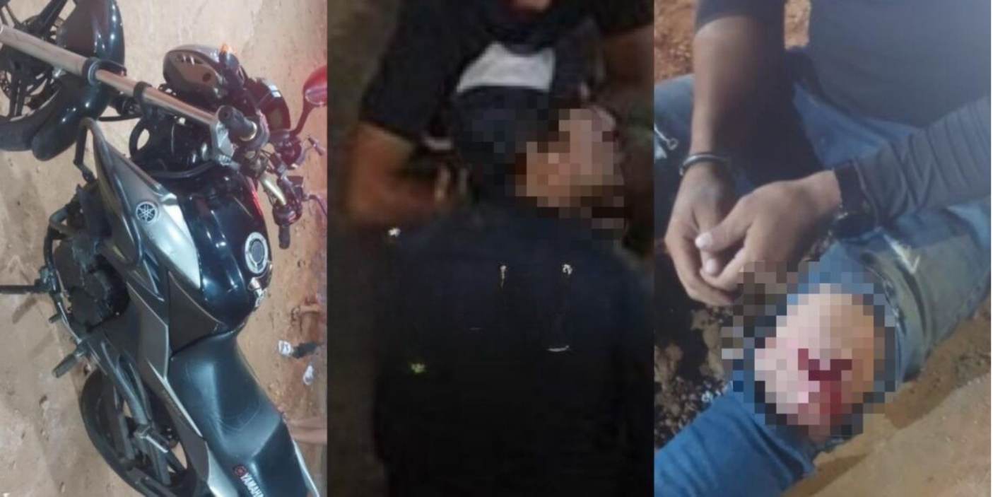 Motociclista fica ferido após ser atingido por caminhonete em Porto Velho