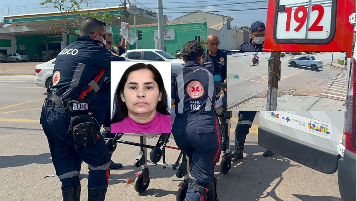 Motociclista morre após colisão com caminhonete no bairro Embratel