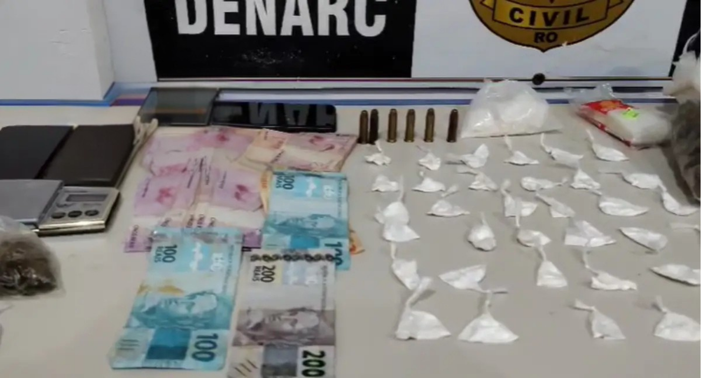 Polícia fecha boca de fumo e prende jovem de 27 anos em Porto Velho