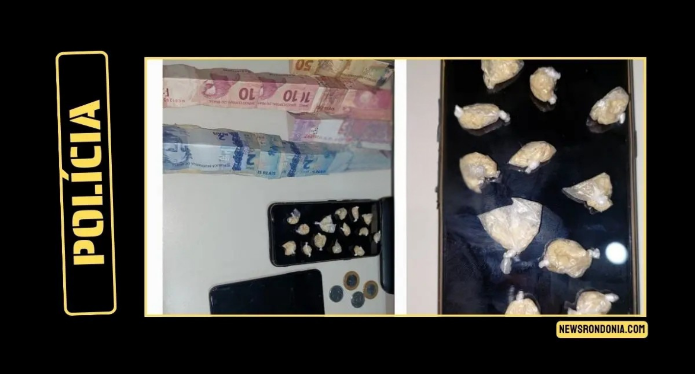 Polícia prende dupla em boca de fumo no bairro Nova Porto Velho