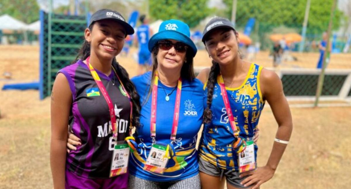 Professora aposentada de Jaru atua como voluntária nos Jogos da Juventude