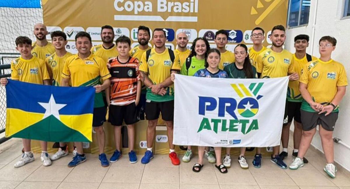 Rondônia conquista 17 medalhas na Copa Brasil de Tênis de Mesa