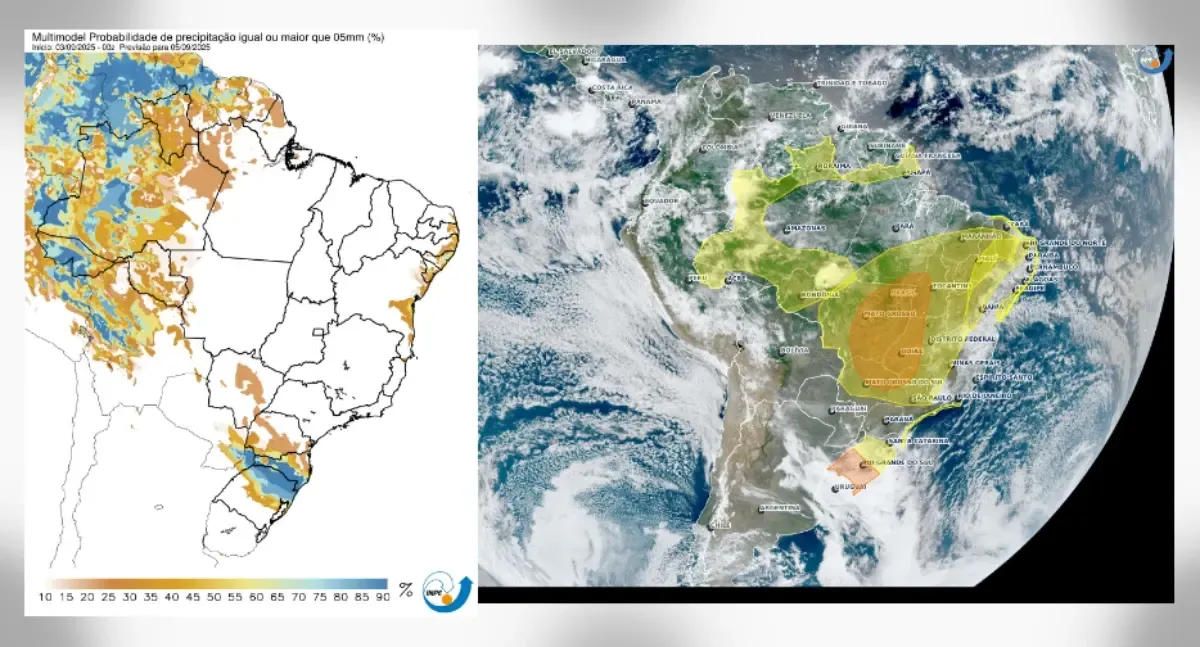 Rondônia deve ter mudança no tempo com chuvas após dias de calor e baixa umidade