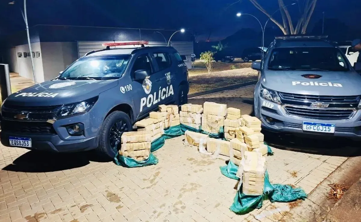 Caminhoneiro de Rondônia é preso em São Paulo com 464 quilos de crack escondidos em carga de peixes