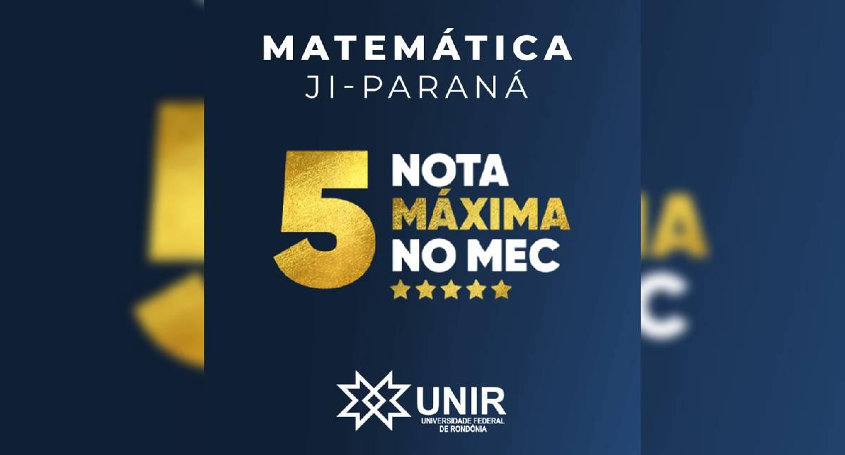 Cursos da UNIR conquistam nota máxima do MEC e reforçam excelência na formação na Amazônia