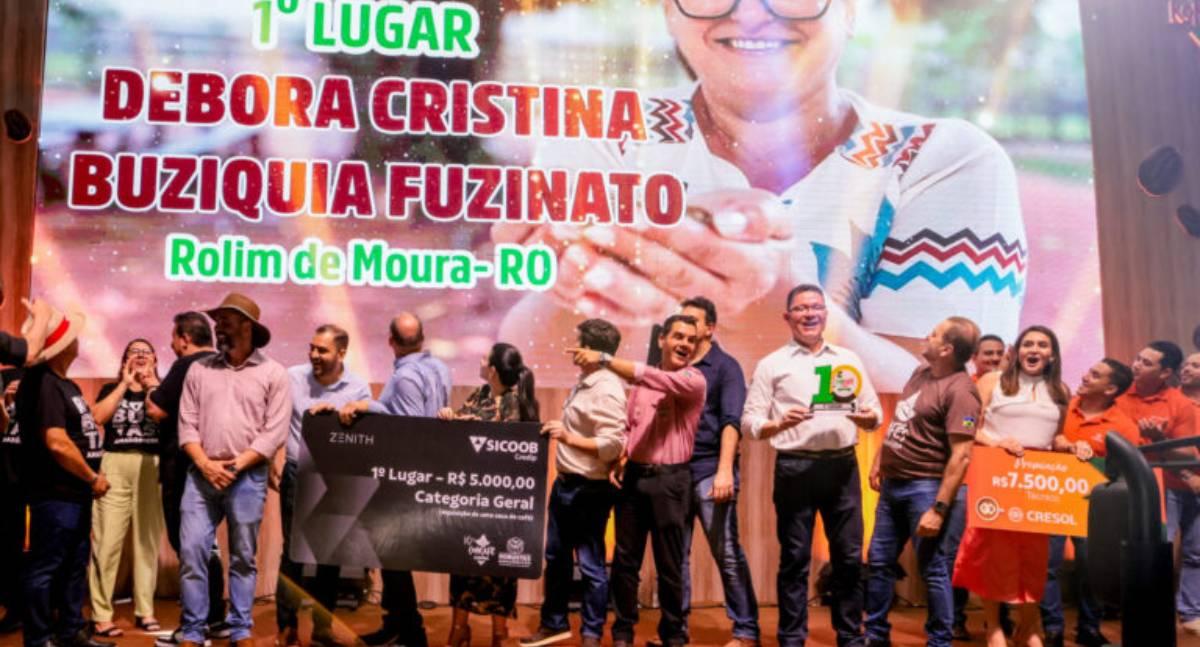Débora Fuzinato vence 10º Concafé de Rondônia