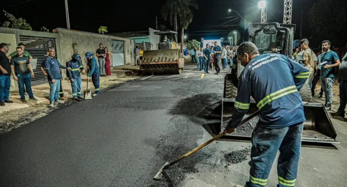 Governo de Rondônia lança programa para ampliar obras de pavimentação em Ji-Paraná