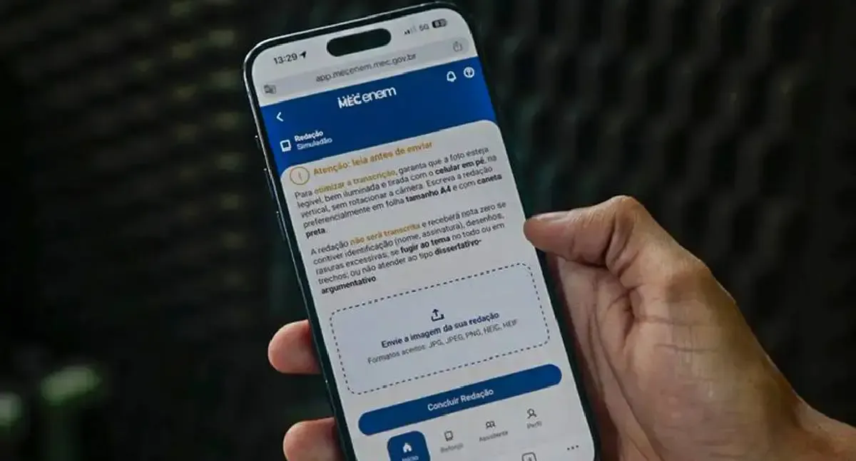MEC lança aplicativo com simulados e correção automatizada de redação para o Enem
