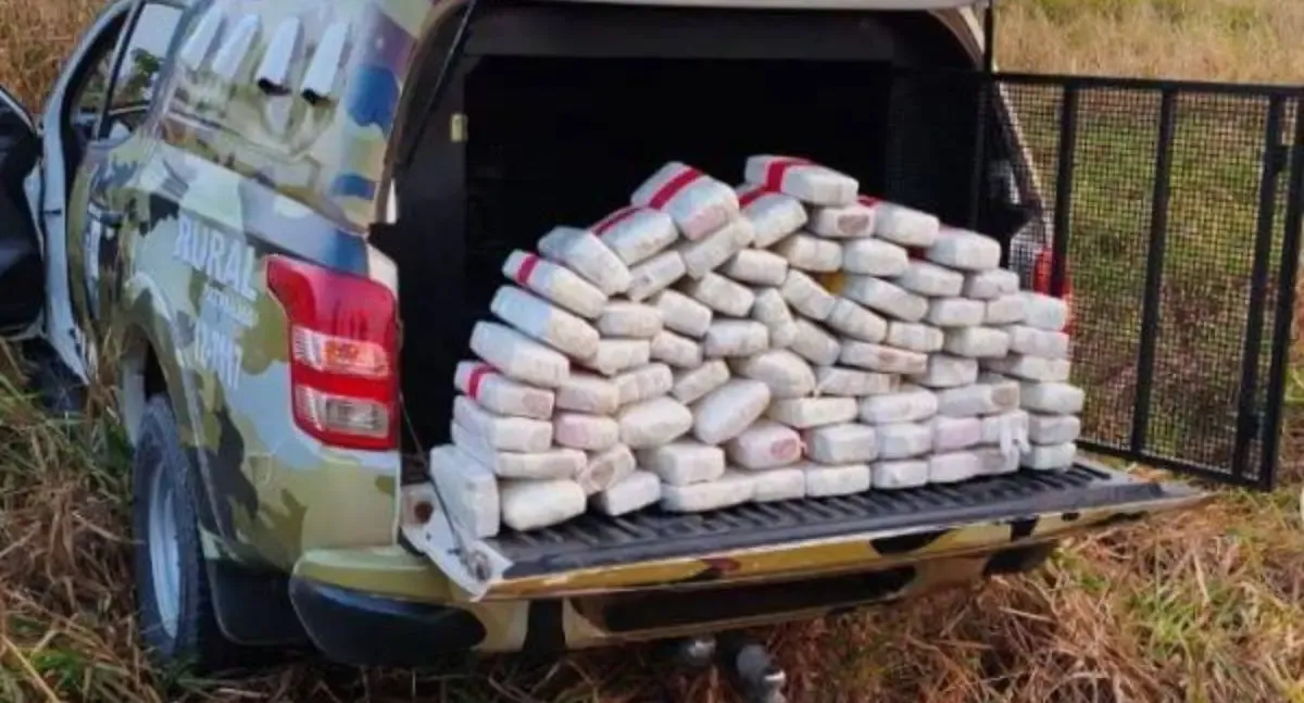Motorista é preso com 127 kg de maconha após perseguição em MT