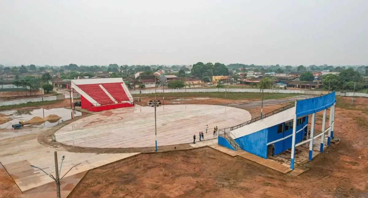 Bumbódromo de Guajará-Mirim recebe obras antes do Duelo na Fronteira