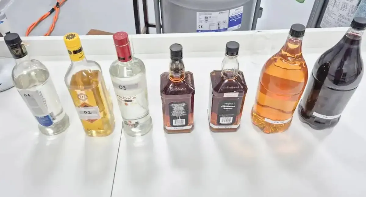 Polícia Científica analisa bebidas suspeitas de adulteração