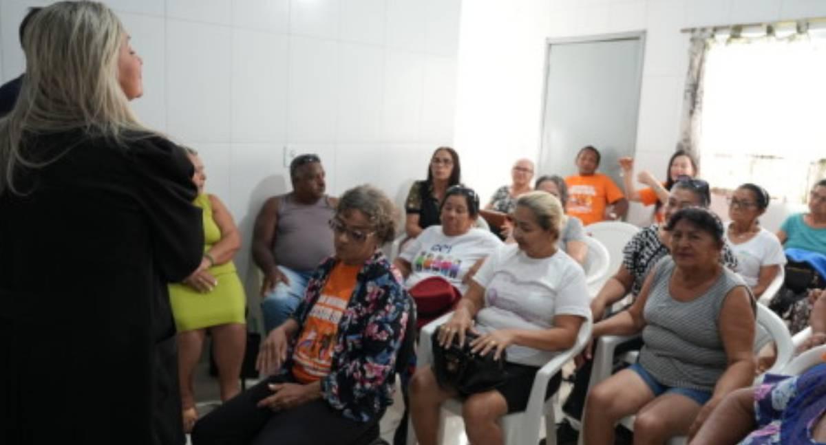 Roda de conversa fortalece saúde mental e histórias de vida de idosos em Porto Velho