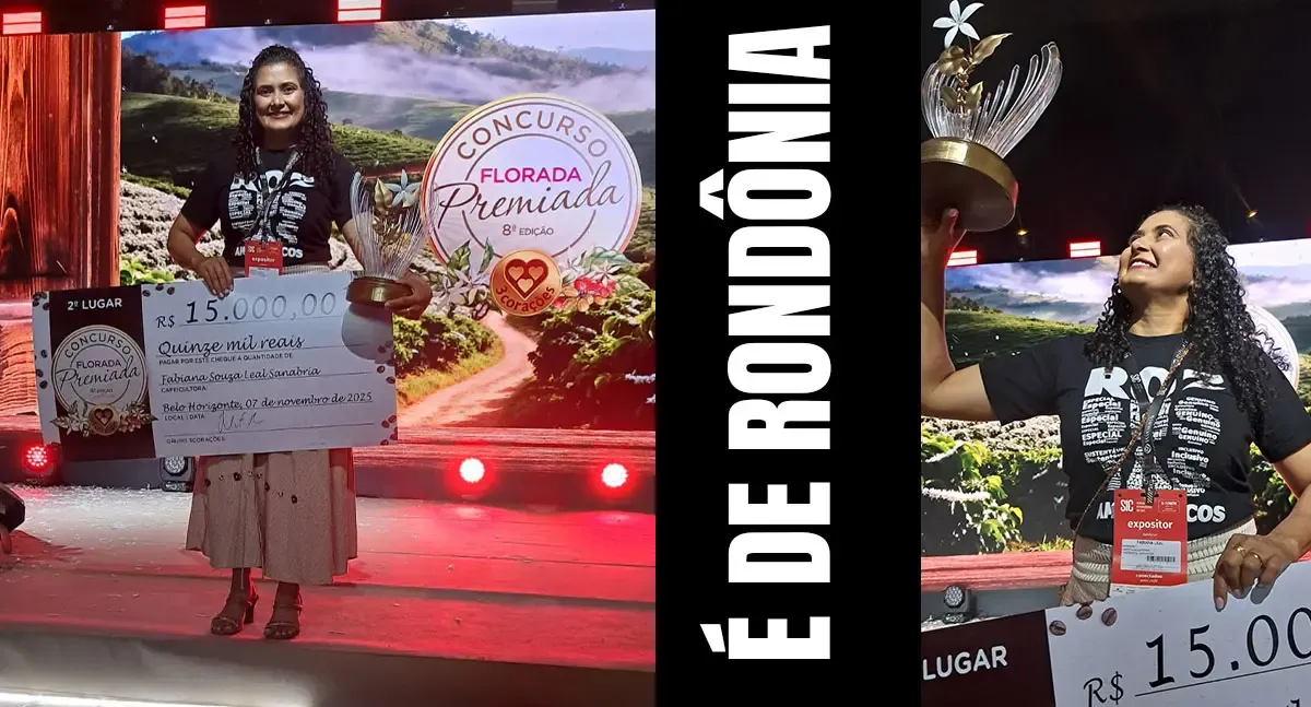 Produtora de Rondônia conquista 2º lugar nacional com café canéfora cultivado com fé e técnica