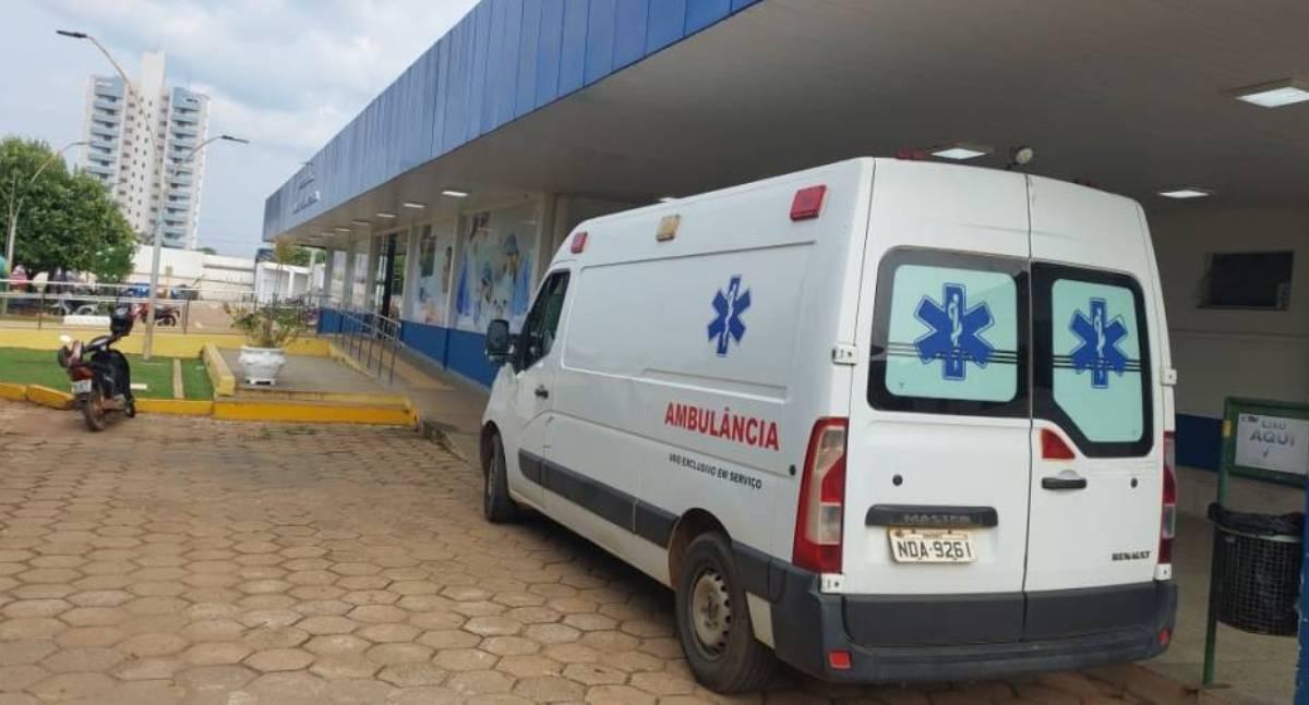 Motociclista tem perna decepada em colisão com picape na saída de Vilhena