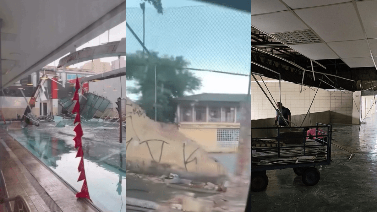 Ciclone provoca estragos e interdições na Grande São Paulo