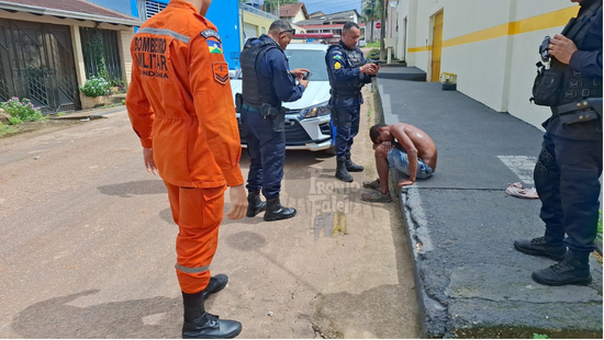 Homem é agredido na zona norte e levado à policlínica