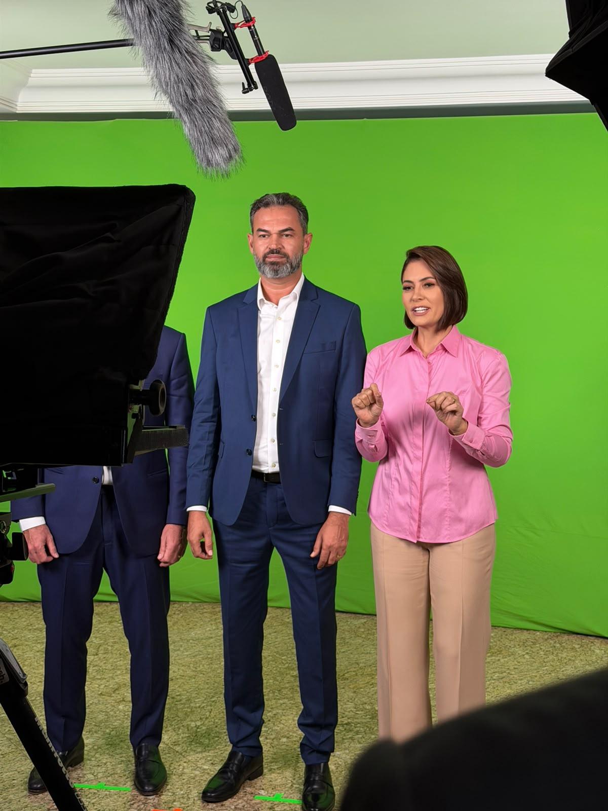 Michelle Bolsonaro testemunhará a favor de Bruno Scheid em nova tentativa da Procuradoria Eleitoral de barrar o nome “Bolsonaro” do registro de urna do candidato de Ji-Paraná