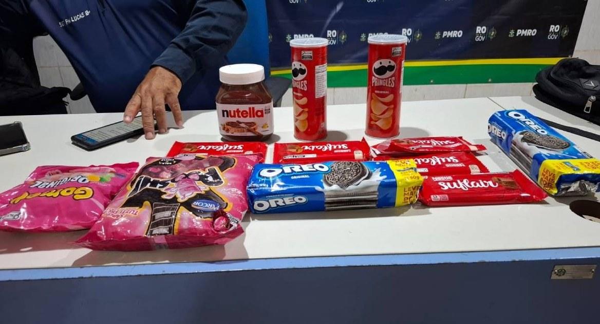 Adolescente de 14 anos é apreendida suspeita de furtar doces e chocolates em mercado de Porto Velho