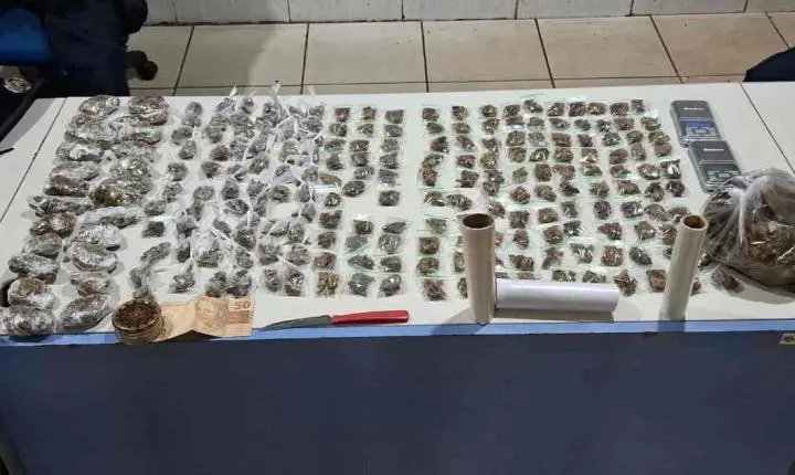 Dois adolescentes são apreendidos e duas mulheres presas por tráfico em Porto Velho
